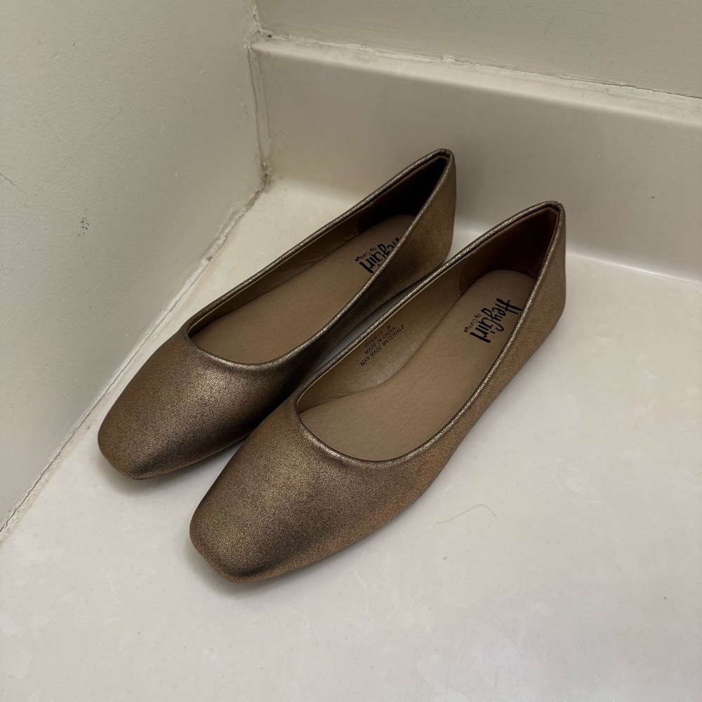 Women's Metallic Bronze Corky’s Over It flats